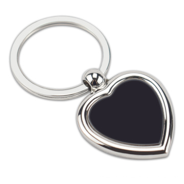 Werbe Großhandel billige maßgeschneiderte Souvenir Metal Fashion Heart Keychain